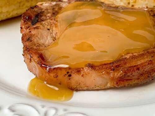 Grilled Pork Chops with Orange Sauce