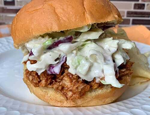BBQ Pulled Chicken Sandwiches
