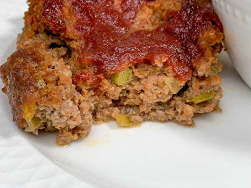 Kathy's Delicious Applesauce Meatloaf