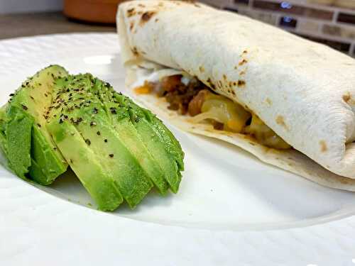 Chorizo and Potato Burritos 🌯