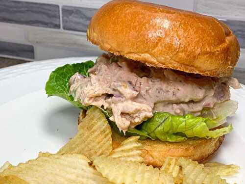 BBQ Chicken Salad Sandwiches