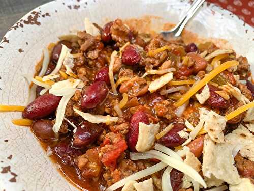 Ginger Snaps Cookie Chili