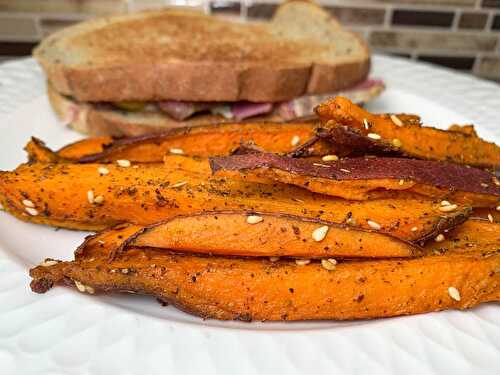 Baked Za’atar Sweet Potato Fries
