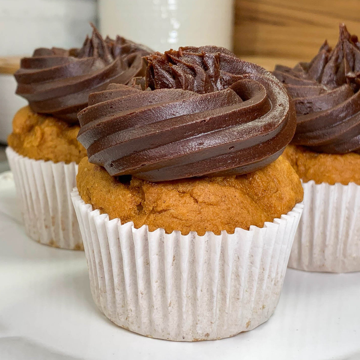 Easy Pumpkin Cupcakes