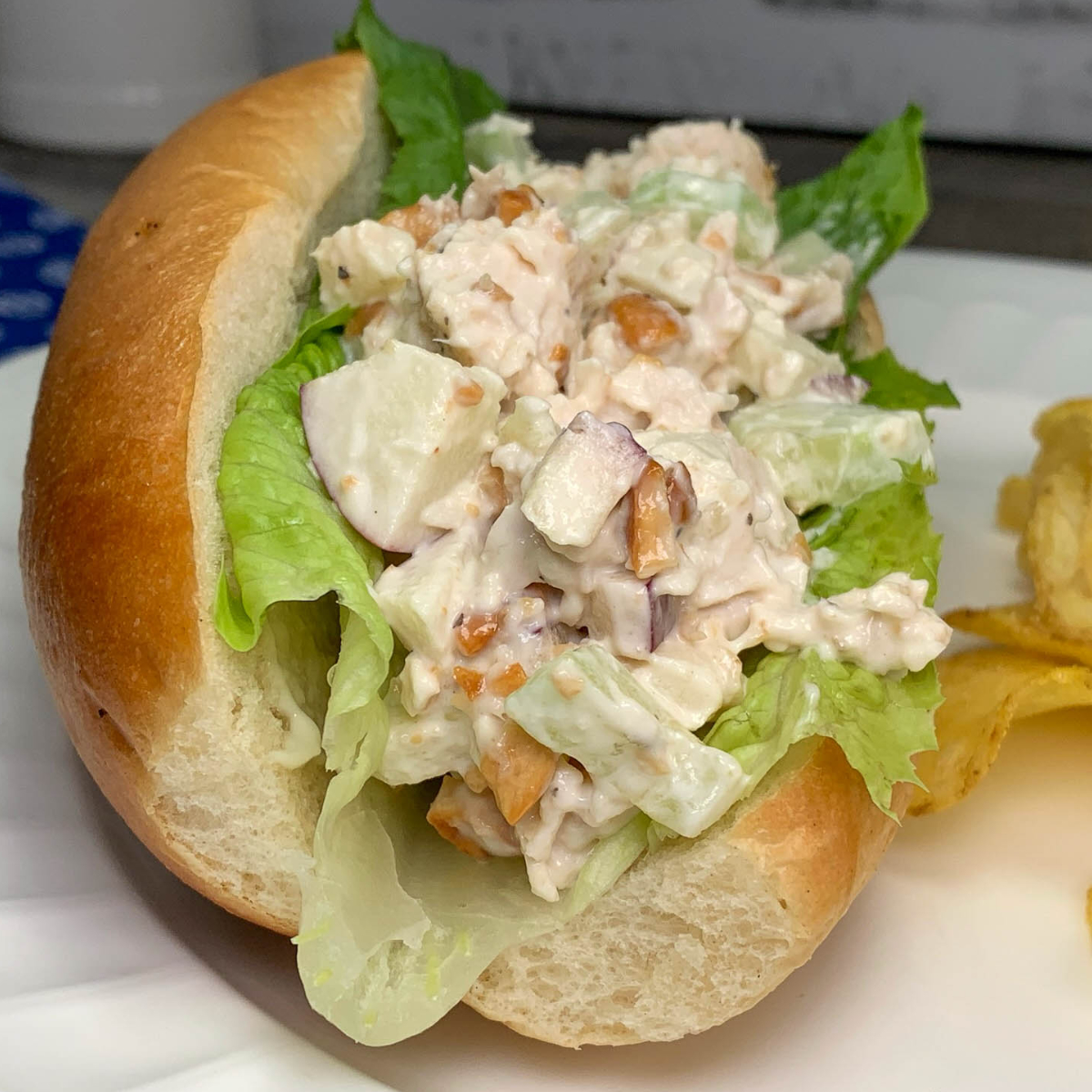 Cashew Chicken Salad Sandwiches