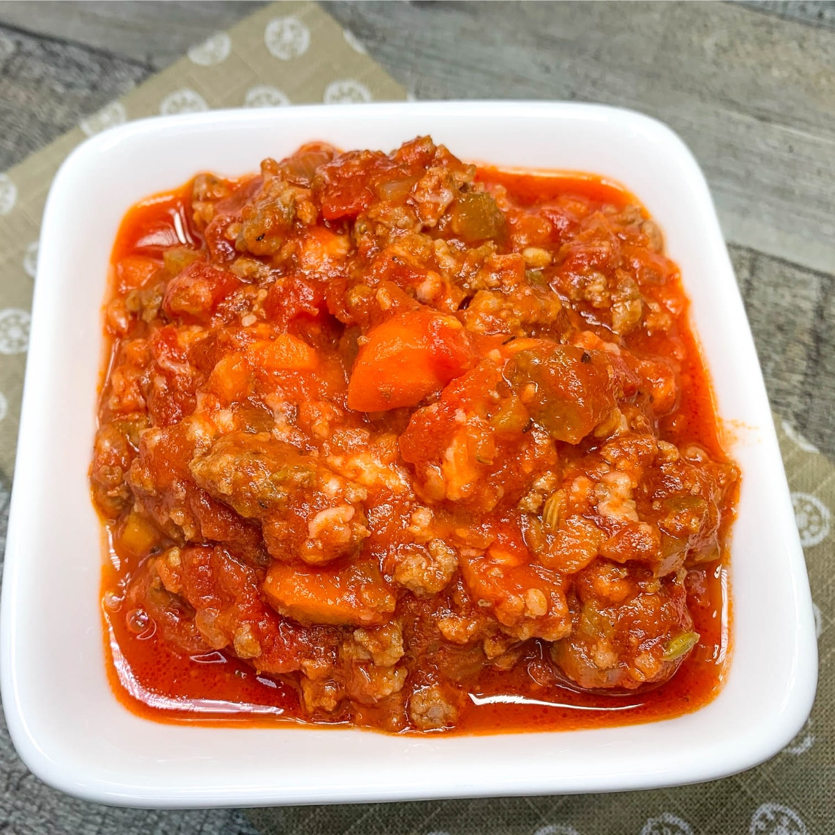 Slow Cooker Bolognese Sauce