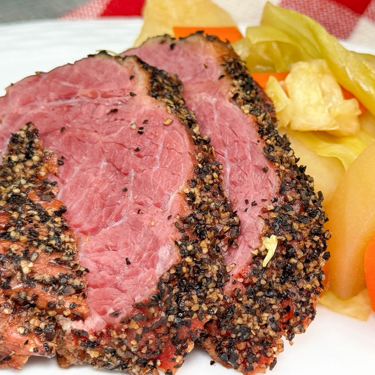 Easy Smoked Corned Beef