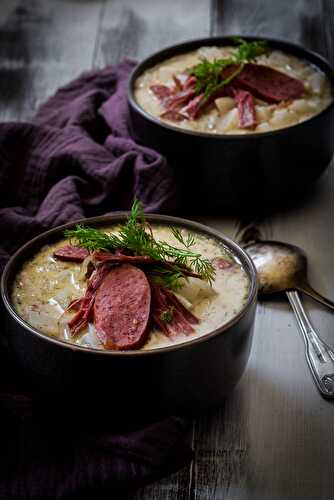 Low carb Irish Style Potato Soup