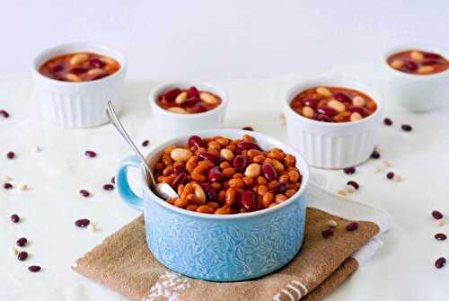 Gluten Free Sweet and Sour Picnic Beans