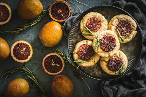  Low Carb Blood Orange and Rosemary Scones 