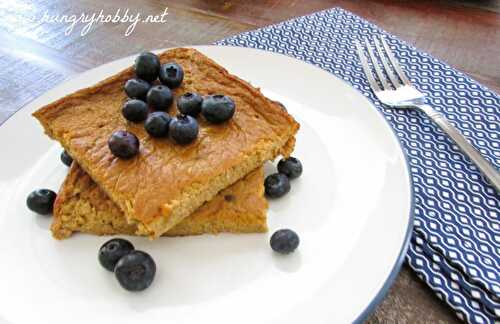 Oven Baked Pumpkin Protein Pancakes