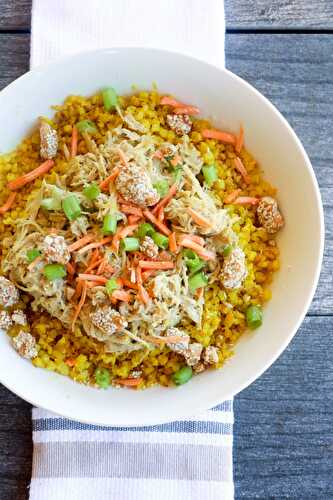 Turmeric Cauliflower Rice