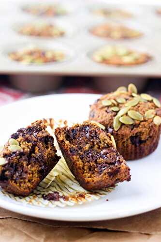 Chocolate Chip Pumpkin Muffins