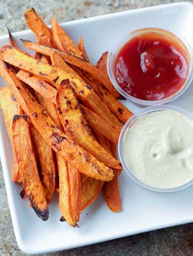Baked Sweet Potato French Fries