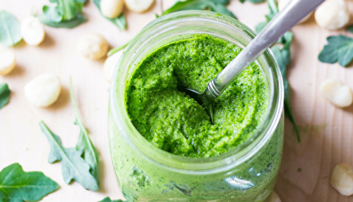 Dairy Free Arugula Pesto