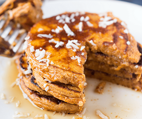 Sweet Potato Protein Pancakes