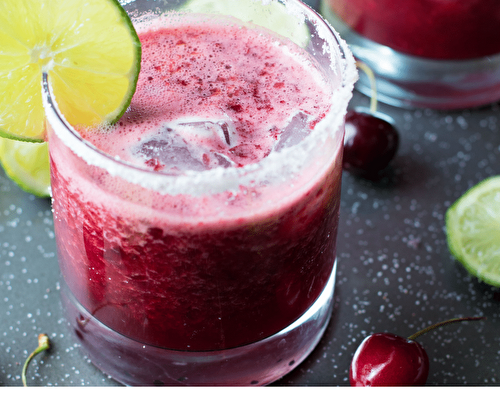 Crushed Cherry Margaritas