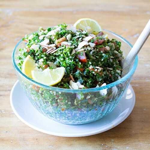 Gluten Free Quinoa Tabbouleh Salad (Tabouli)