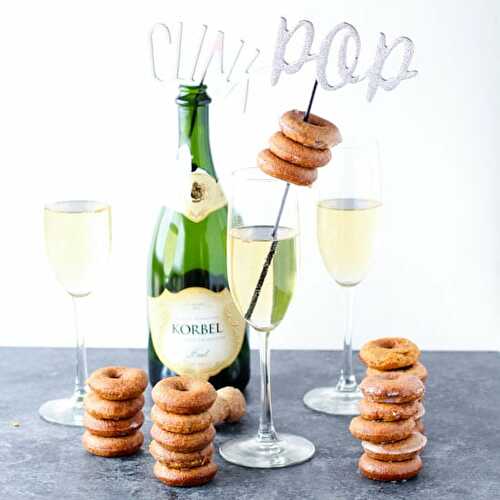 Champagne Mini Donuts
