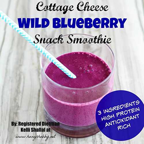 Wild Blueberry Protein Smoothie