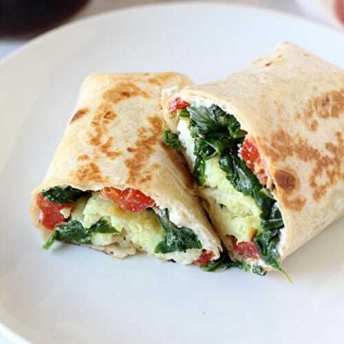 DIY Make Ahead Starbucks Feta Wraps