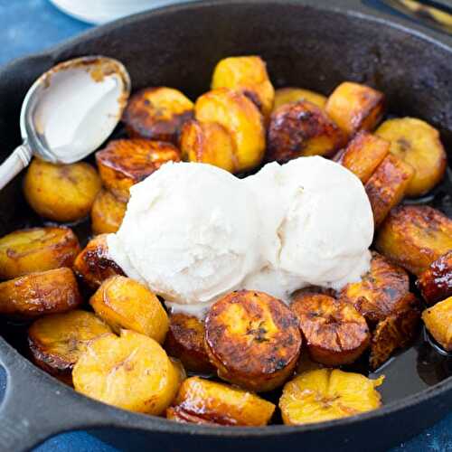 Sweet Bourbon Plantains {Recipe Redux}
