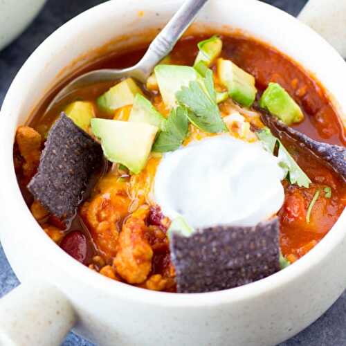 Healthy Freezer Chili