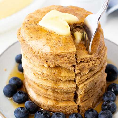 Oat Flour Pancakes