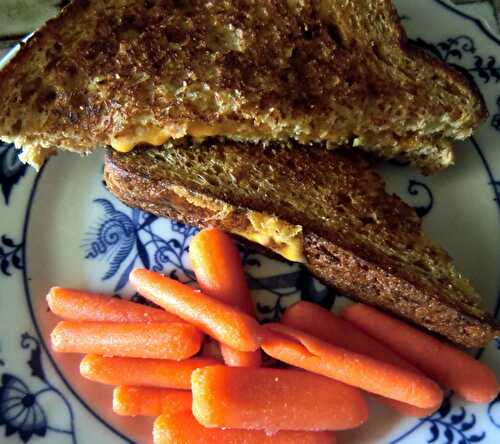An Accidentally Vegetarian Day and Healthy Grilled Cheese