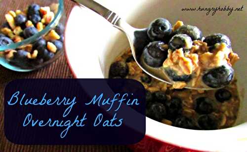Blueberry Muffin Overnight Oats