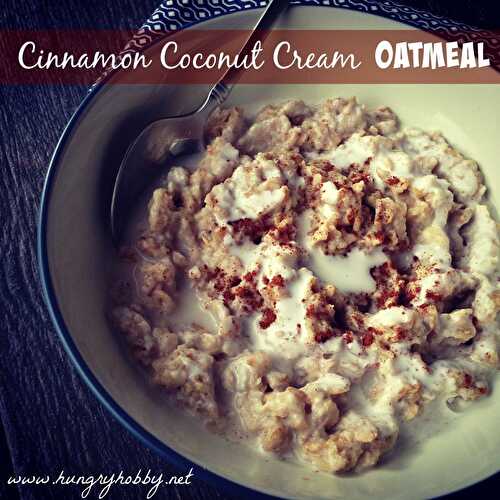 Coconut Cream Protein Oatmeal