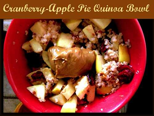 Cranberry-Apple Pie Quinoa Bowl