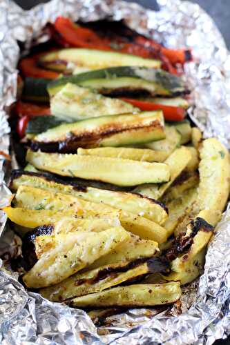 Grilled Veggies in Foil Packets