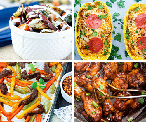 Healthy & Easy One Pan Meals Recipes Round Up - Gluten Free