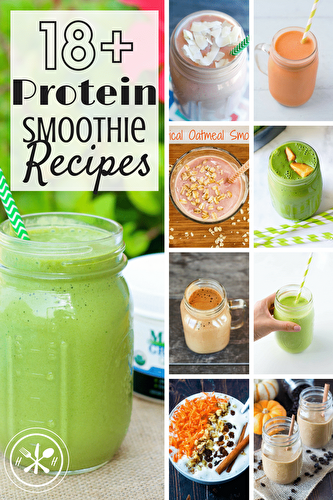 Healthy High Protein Smoothie Recipes 