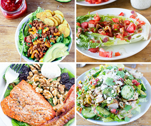 Healthy Summer Salad Recipes + How to Build A Tasty Low Cal Salad