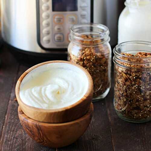 How to Make Homemade Greek Yogurt in the Instant Pot