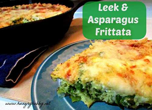 Leek and Asparagus Frittata