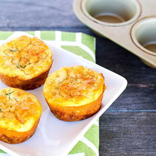 Southwest Cottage Cheese Egg Muffins 