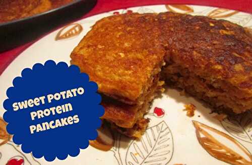 Sweet Potato Protein Pancakes