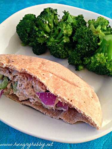 Tzatziki Tuna Pitas