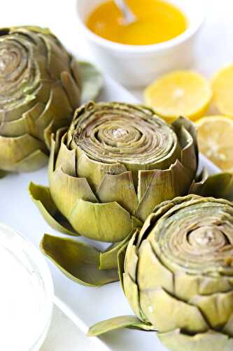 How to Cook A Whole Artichoke (without a steamer basket)