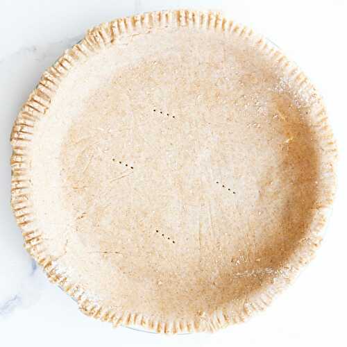Oat Flour Pie Crust