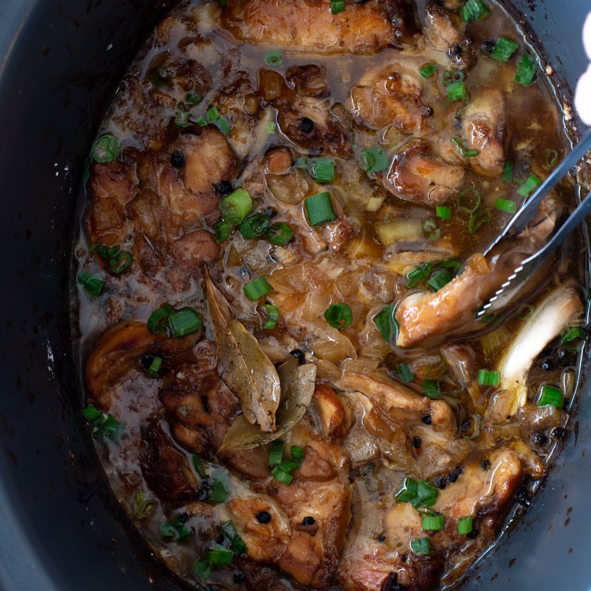Slow Cooker Adobo Chicken
