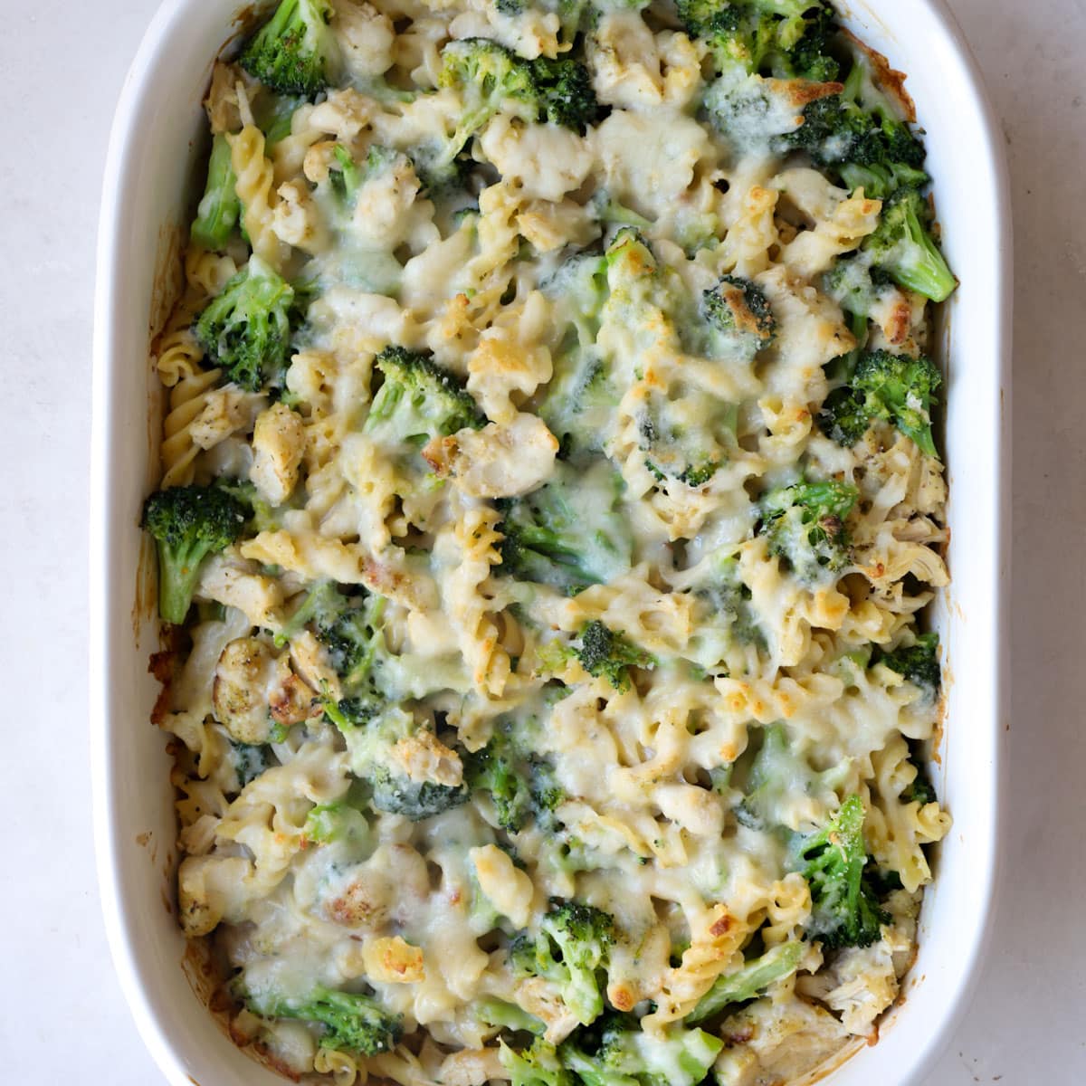 High Protein Chicken Alfredo