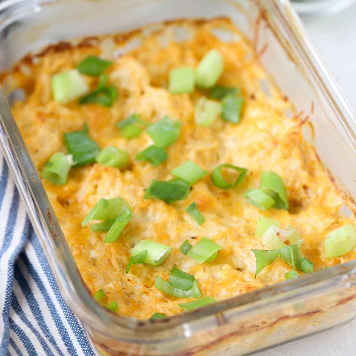 High Protein Buffalo Chicken Dip