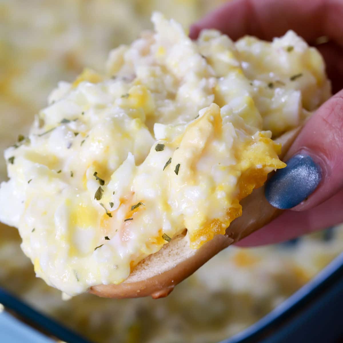 Baked Cottage Cheese Eggs