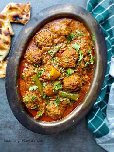 Meatball Curry with Potatoes