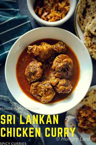 Sri Lankan Red Chicken Curry