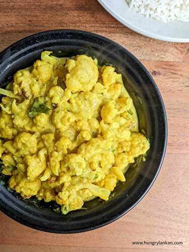 Creamy Cauliflower Curry